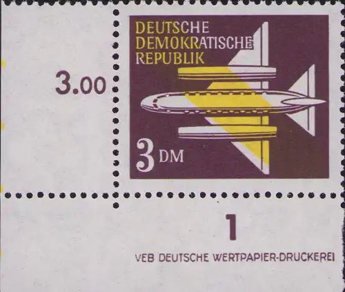 3327 DDR **  614 Y Teil DV