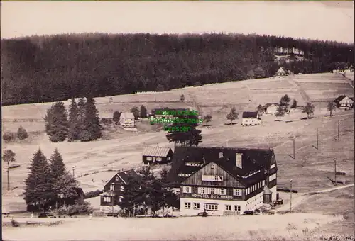 152412 AK Mühlleithen Klingenthal 1962 Vogtland HO Hotel Buschhaus