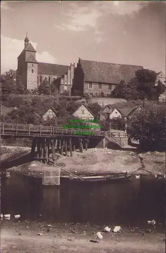 152310 AK Havelberg 1947 Fotokarte Kirche St. Laurentius