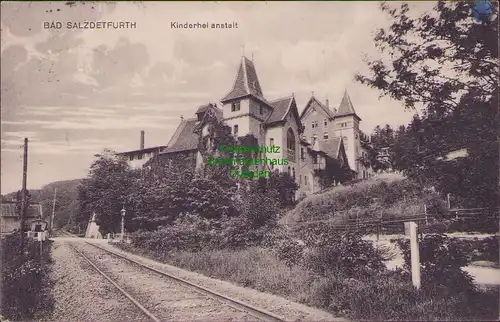 152497 AK Bad Salzdetfurth Kinderheilanstalt 1913