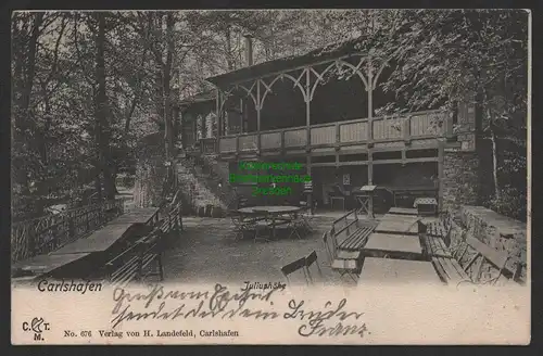 151881 AK Carlshafen Bad Karlshafen Restaurant Juliushöhe 1903