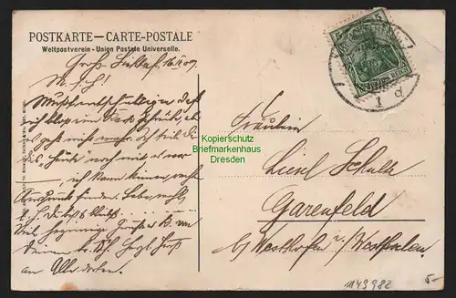 149982 AK Bad Nauheim 1909 Grand Hotel Kaiserhof