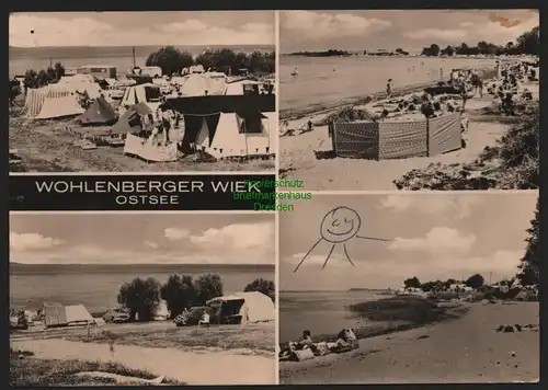 149925 AK Wohlenberger Wiek Wismarbucht Ostsee Zeltplatz 1970