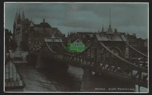 149896 AK Bremen 1928 Große Weserbrücke