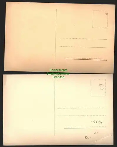 145336 2 AK Ross Verlag original Autogramm Rolf Weih um 1940
