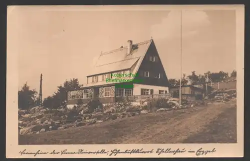 144956 AK Schellerhau Erzgebirge Ferienheim um 1935 Fotokarte