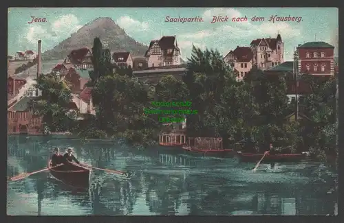 144977 AK Jena Saalepartie Hausberg um 1910