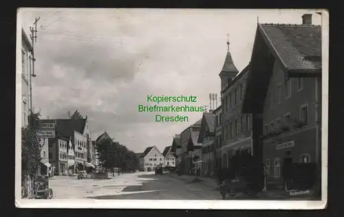 145034 AK Aidenbach Weissbier Brauerei Xaver Straubinger Gerberei Schuhwaren