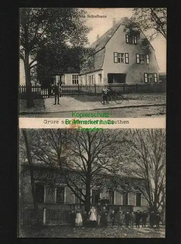 145075 AK Miersdorf bei Zeuthen 1911 Neues Schulhaus Erholungsheim