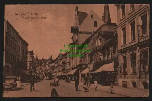 145170 AK Schwerin M. Kaiser Wilhelm Straße 1920