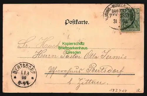 143424 AK Geising im Erzgebirge 1900 Verlag Carl Sieber