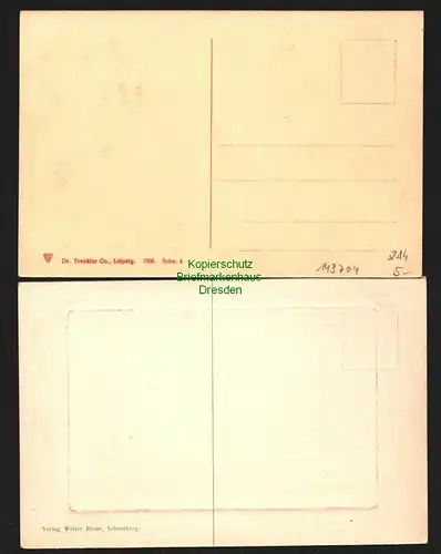 143704 2 AK Schneeberg Königl. Lehrer Seminar 1908