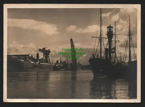 143643 AK Kiel Fotokarte Blick auf die Hörn 1930