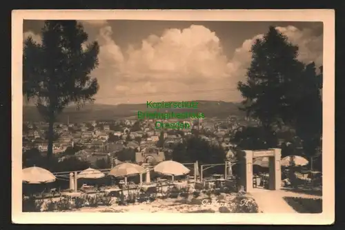 143616 AK Gablonz an der Neiße 1942 Fotokarte mit Panorama Terasse