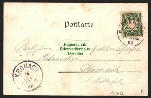 143693 AK Pappenheim 1902