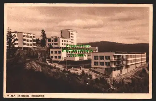 143661 AK Wisla 1940 Weichsel Kubalonka Sanatorium