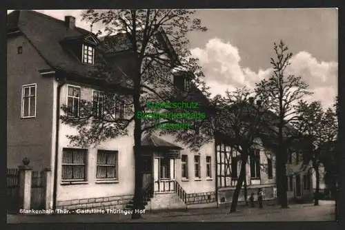 142730 AK Blankenhain Thür. Gaststätte Thüringer Hof 1961