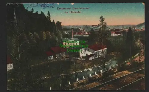 140222 AK Restaurant Eisenhammer im Höllental um 1920 Alt-Heide Schlesien