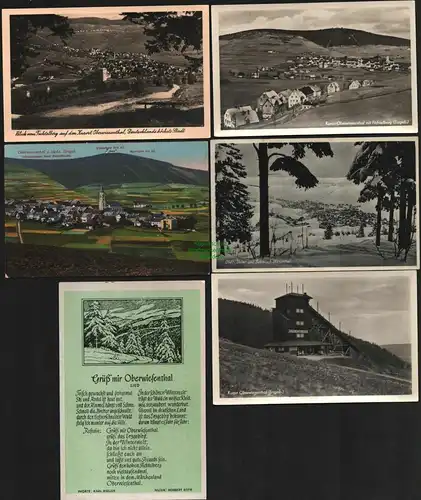 139788 6 AK Oberwiesenthal Jugendherberge 1953 Herbert Roth 1954