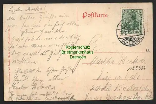 139997 AK Pritzhagener Mühle 1910 Haus Tornow mit Forsthaus  Oberbarnim