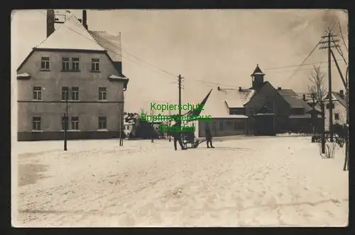 139715 AK Fotokarte Truppenübungsplatz Heuberg Lagerpostamt im Winter 1916