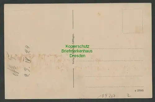 139257 AK Löffingen Schwarzwald Panorama 1924