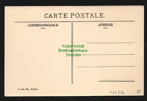 137974 AK Montreux-Berner Oberland-Bahn um 1910 Bernois Partie pres d´Allieres