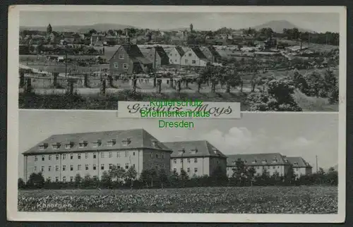 137793 AK Görlitz Moys um 1940 Kasernen Panorama