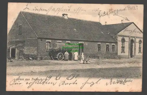 137070 AK Trebisch Trzebiszewo Gasthof Behr 1911 bei Schwerin Warthe