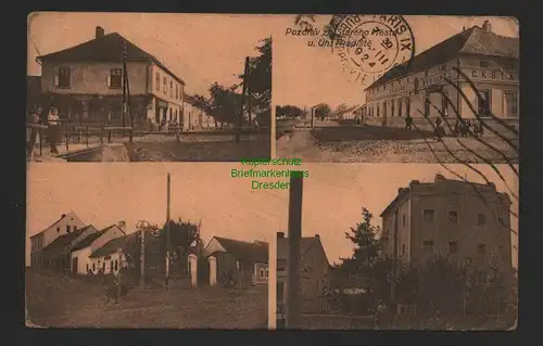 136986 AK Stare Mesto u Uherskeho Hradiste 1924