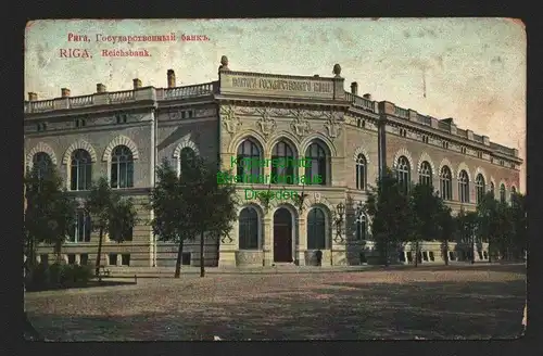 136682 AK Riga Lettland Reichsbank 1919