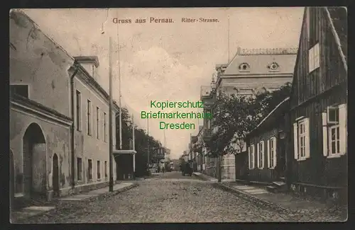 136699 AK Pärnu Pernau Ritter Strasse 1907 Estland Eesti