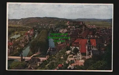 136094 AK Tübingen von Osten 1918 Feldpost