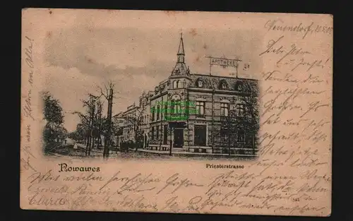 136283 AK Nowawes bei Potsdam Priesterstraße Apotheke 1905