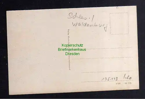 135143 AK Walim Wüstewaltersdorf um 1920 Pension Gocksch