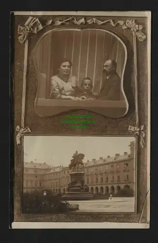 134875 AK Rheinau (Baden) 1911 Fotokarte Schloss Denkmal