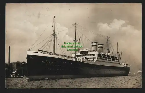 134884 AK Hamburg 1930 Dampfer Deutschland Hamburg-Amerika Linie