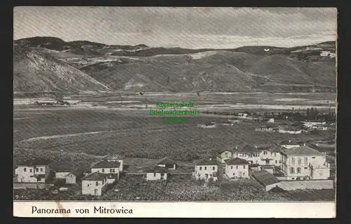 134953 AK Mitrovica Panorama um 1915