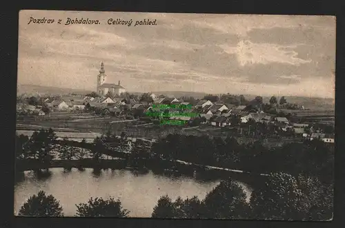 134957 AK Bohdalov Bochdalau Panorama 1917