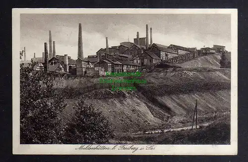 135121 AK Muldenhütten bei Freiberg Bergbau Industrie um 1920