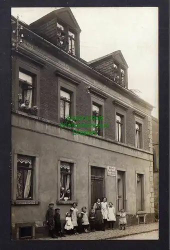 125931 AK Rochlitz Fotokarte Möbelhandlung Karl Richter 1913