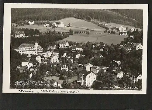 22160 AK Johannisbad im Riesengebirge Janske Lazne Riesengebirge