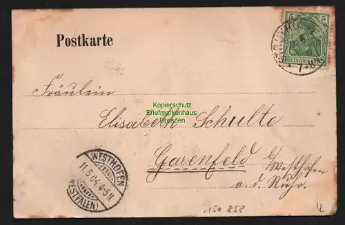 150858 AK Struthütten Neunkirchen 1904