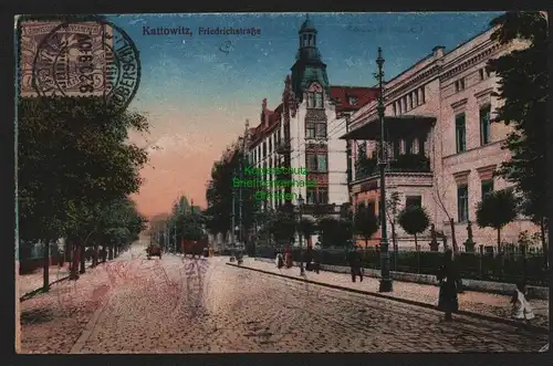 151001 AK Kattowitz Katowice 1920 Friedrichstraße