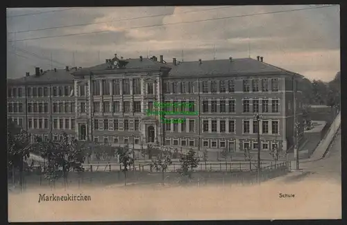 149429 AK Markneukirchen Schule 1906