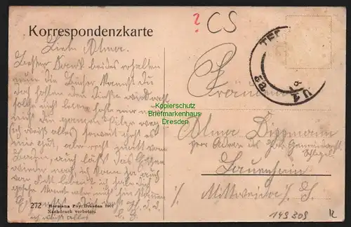 149309 AK Graupen in Böhmen und Rosenberg um 1910