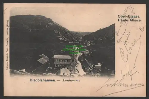 149299 AK Diedolshausen Le Bonhomme Ober Elsass 1903