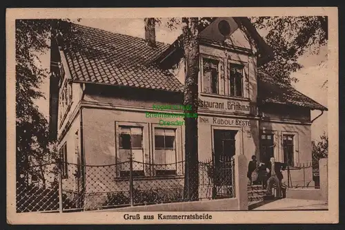 147753 AK Heepen bei Bielefeld Kammerratsheide 1933 Restaurant Brinkmann