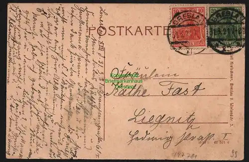 147781 AK Jakobsdorf Oberschlesien Jakubowice 1921 Schule Schloss Gasthaus von