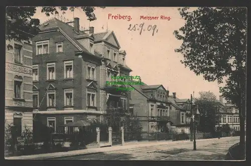 147443 AK Freiberg 1909 Meissner Ring Verlag Brück & Sohn Meissen 10126